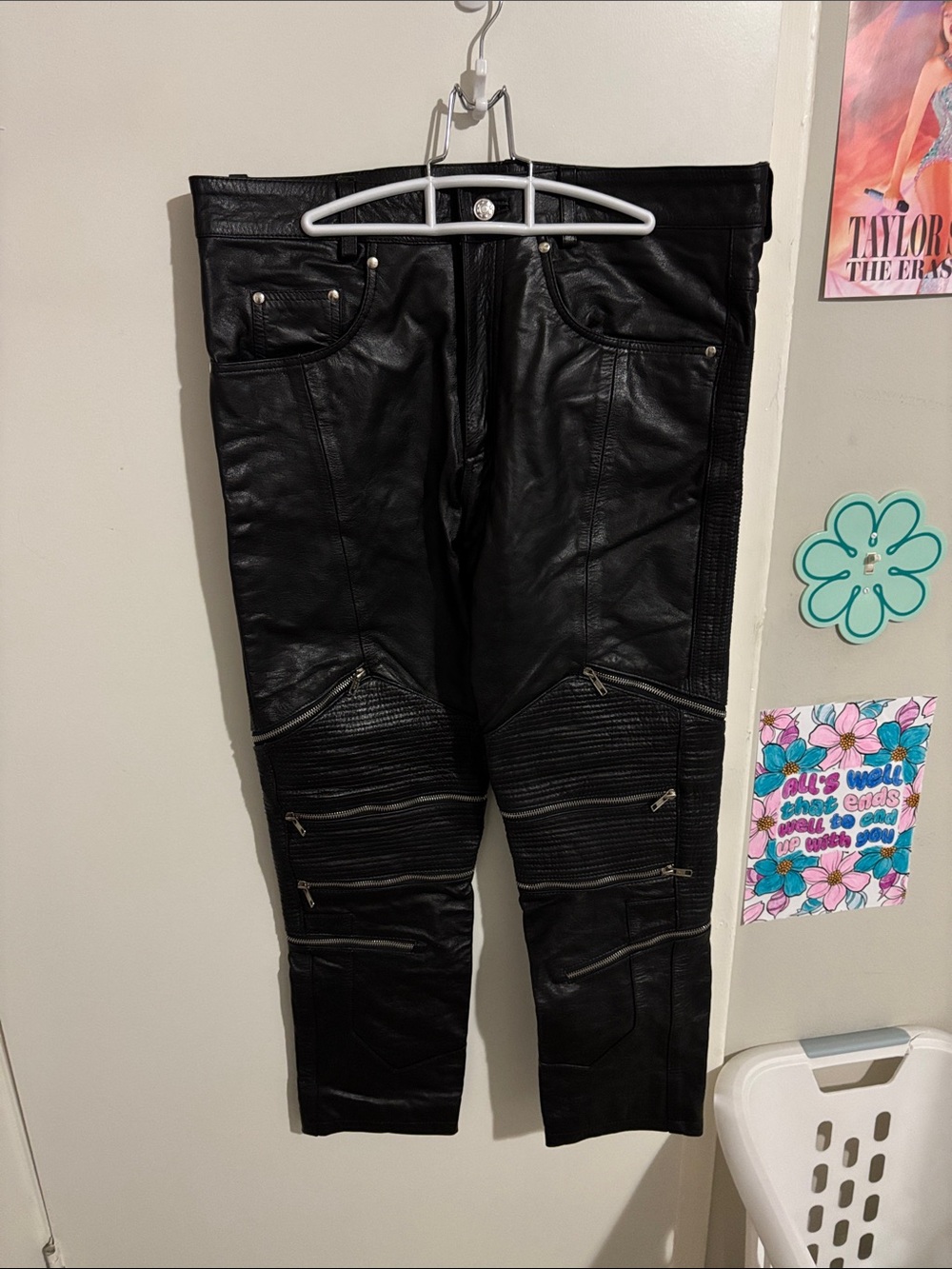 Men's 36x30 Real Leather Pants